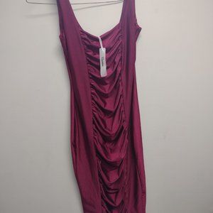 Rosedress maroon summer fun dress stretch materail brand new with tags, size S